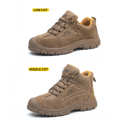 Mua Thép ngón chân thoải mái giày an toàn đàn ông Đen giày làm việc với tấm Kevlar online manufacture