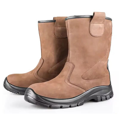 Mua Giày cao đầu gối màu nâu Nubuck chống trượt nước chống trượt dầu giày online manufacture