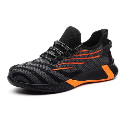 Mua Fly Woven Giày đi bộ nhịp nhàng nữ Giày cao su mềm Đen online manufacture