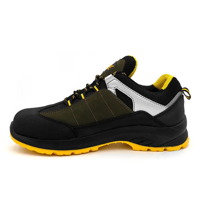 Mua Giày da chân thép Nubuck Giày chống nước chống va chạm Giày chạy bộ online manufacture