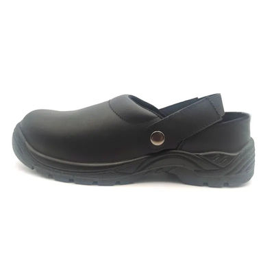 Mua Đen Steel Toe Giày nhà bếp Unisex Nhà hàng Giày làm việc Không trượt Dọn dẹp dễ dàng online manufacture