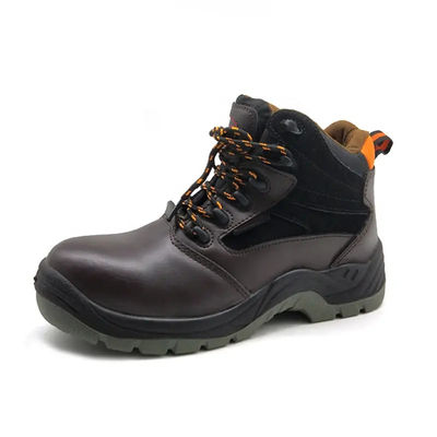 Mua Đàn ông Steel Toe Safety Boots chống tĩnh chống thấm nước da Giày làm việc màu đen online manufacture