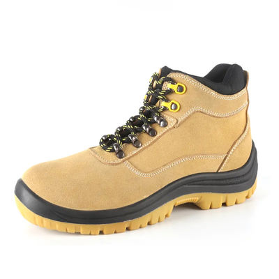 Mua Giày an toàn công nghiệp màu vàng Nubuck da thép ngón chân rừng giày an toàn chống tĩnh online manufacture