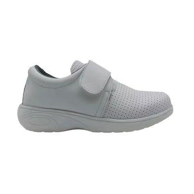 Mua Giày thể thao trắng rỗng có hơi thở chống trượt giày y tá da siêu sợi online manufacture