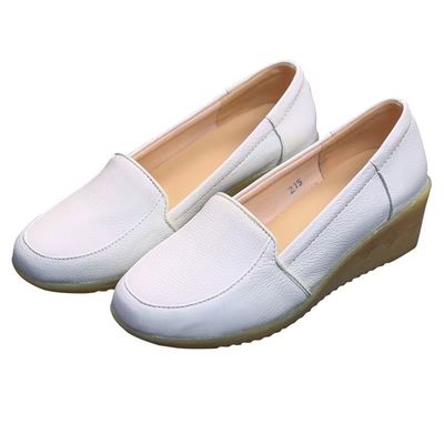 Mua + Size White Wedge Heel Giày tùy chỉnh Giày làm việc bệnh viện thoải mái online manufacture