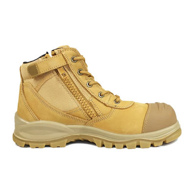 Mua Nubuck da zip bên dây đeo lên chống trượt TPU ngoài vỏ thép chân đi bộ giày online manufacture