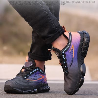 Mua Flying Weave Work Air Cushion Sole Giày an toàn công nghiệp online manufacture