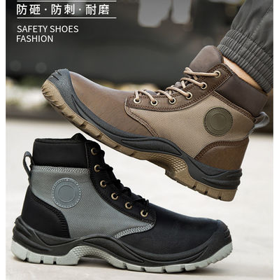 Mua PU tiêm giày làm việc nam với Kevlar midsole và thiết kế da microfiber online manufacture