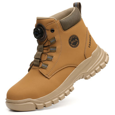 Mua Giày bảo hộ lao động Wheat Security bằng da microfiber với mũi thép chống dập, đế giữa Kevlar và đế EVA online manufacture