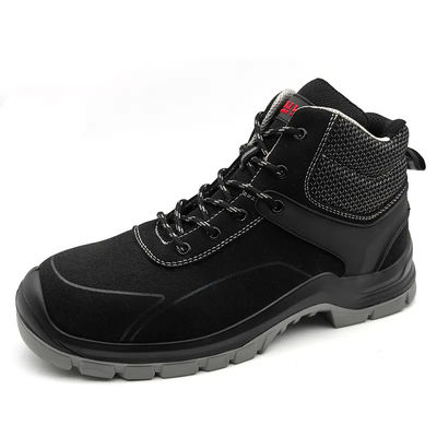 Casual Mens Giày an toàn làm việc Đen thép giày chân tùy chỉnh