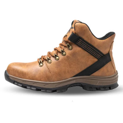 Giày an toàn công nghiệp da Nubuck giày chân thép cho nam giới