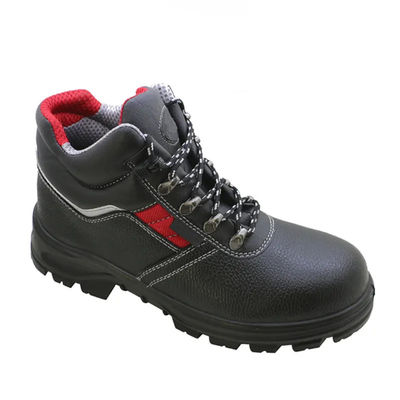 Cow Split Construction Safety Shoes Steel Toe Anti Smashing Shoes Bảo vệ