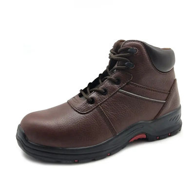 Thép ngón chân giày an toàn mỏ màu nâu Woodland giày an toàn công nghiệp Unisex