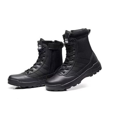 Cow Suede Sa mạc giày chiến đấu đi bộ đường dàiDurable cao su chân chân núi giày