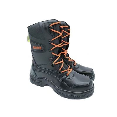 Giày chống cháy da unisex chống va chạm / chống đâm giày chữa cháy rừng