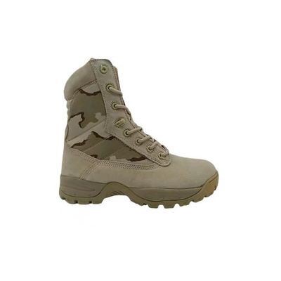 High Top Side Zipper Outdoor Tactical Safety Shoes nhẹ và dễ thở